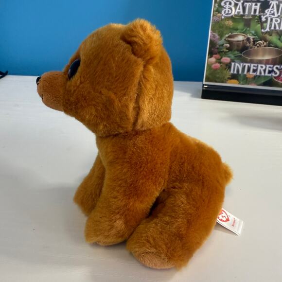 TY Beanie Boo Brownie Bear 6” Plush EUC | VelveTy Soft Stuffed Animal - Picture 2 of 5